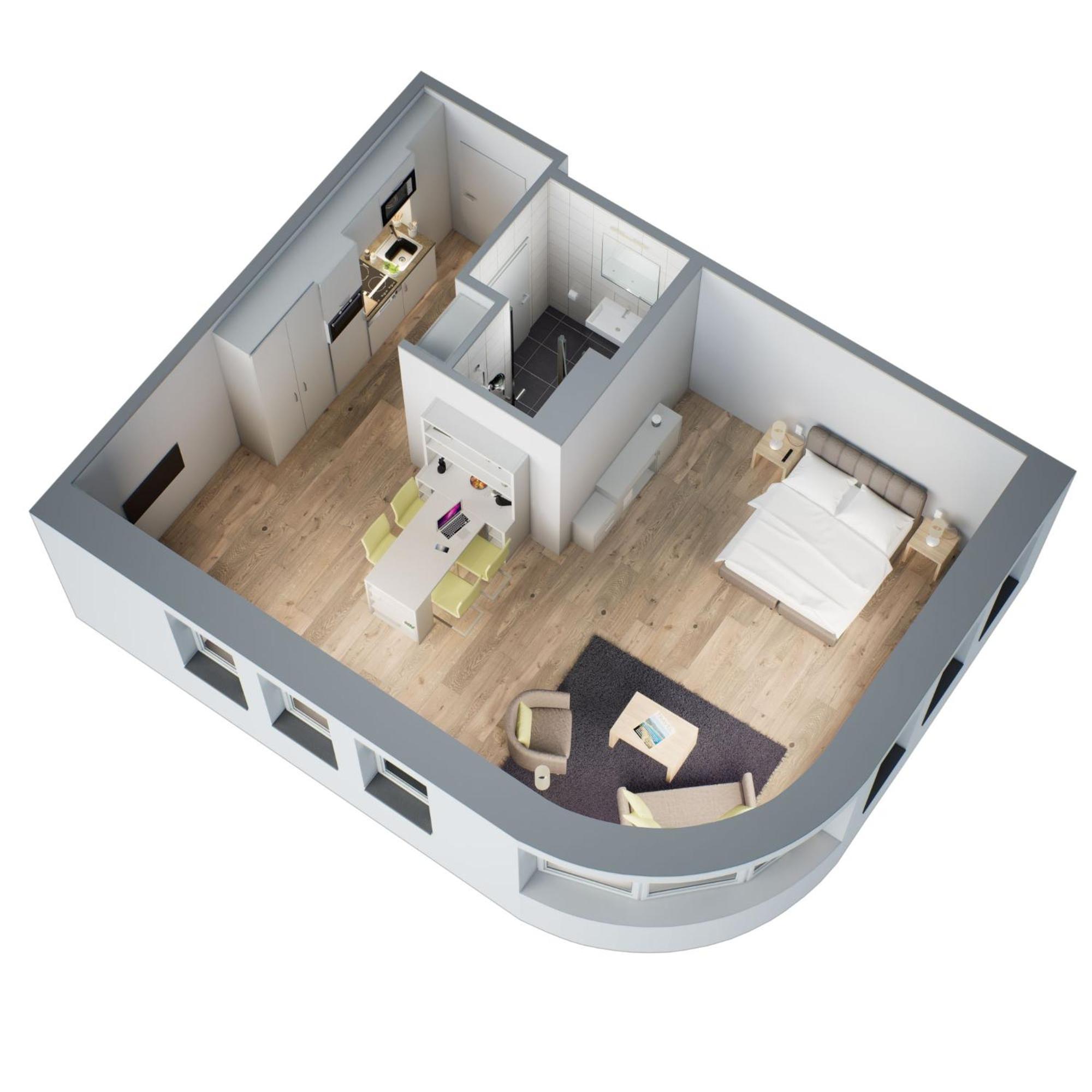 Adapt Apartments Зиген Экстерьер фото